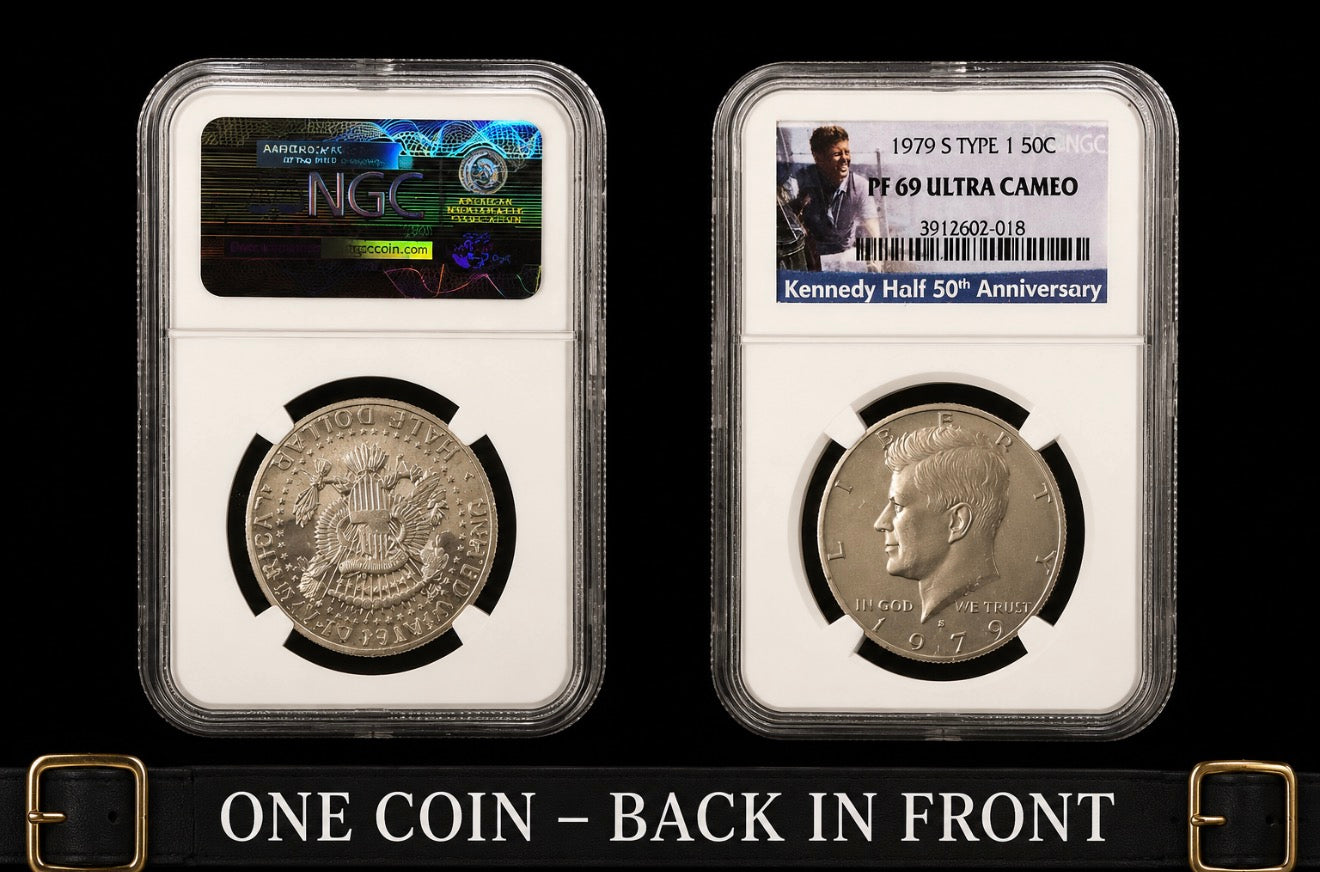 1979-S Kennedy Half Dollar Type 1 Proof – NGC PF69 Ultra Cameo