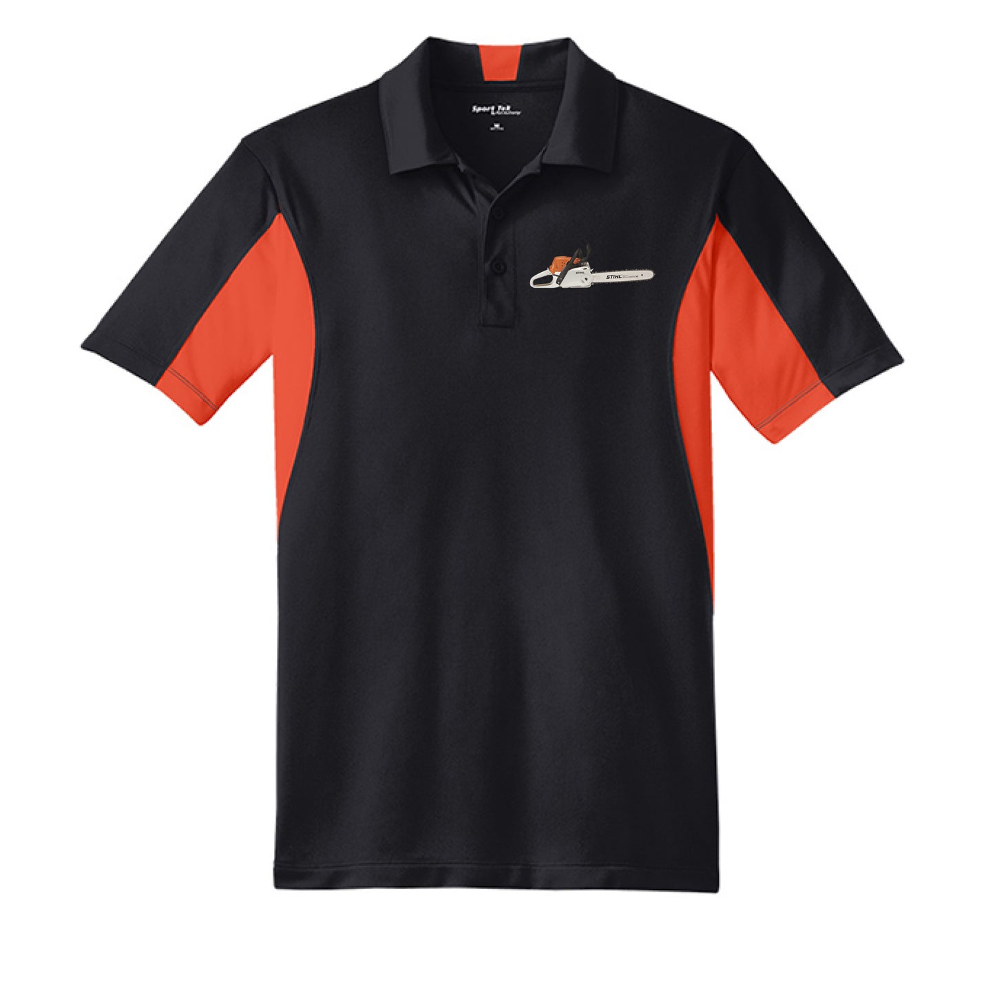 Black/ Deep Orange - FRONT