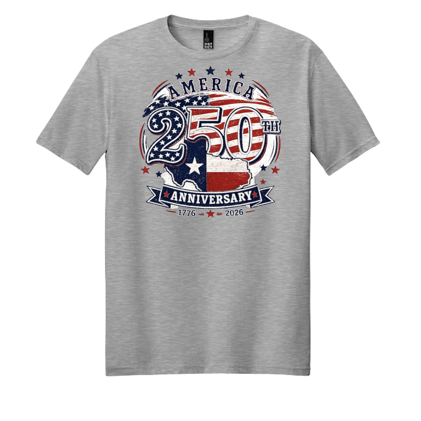 Light Heather Grey - DM108 - FRONT