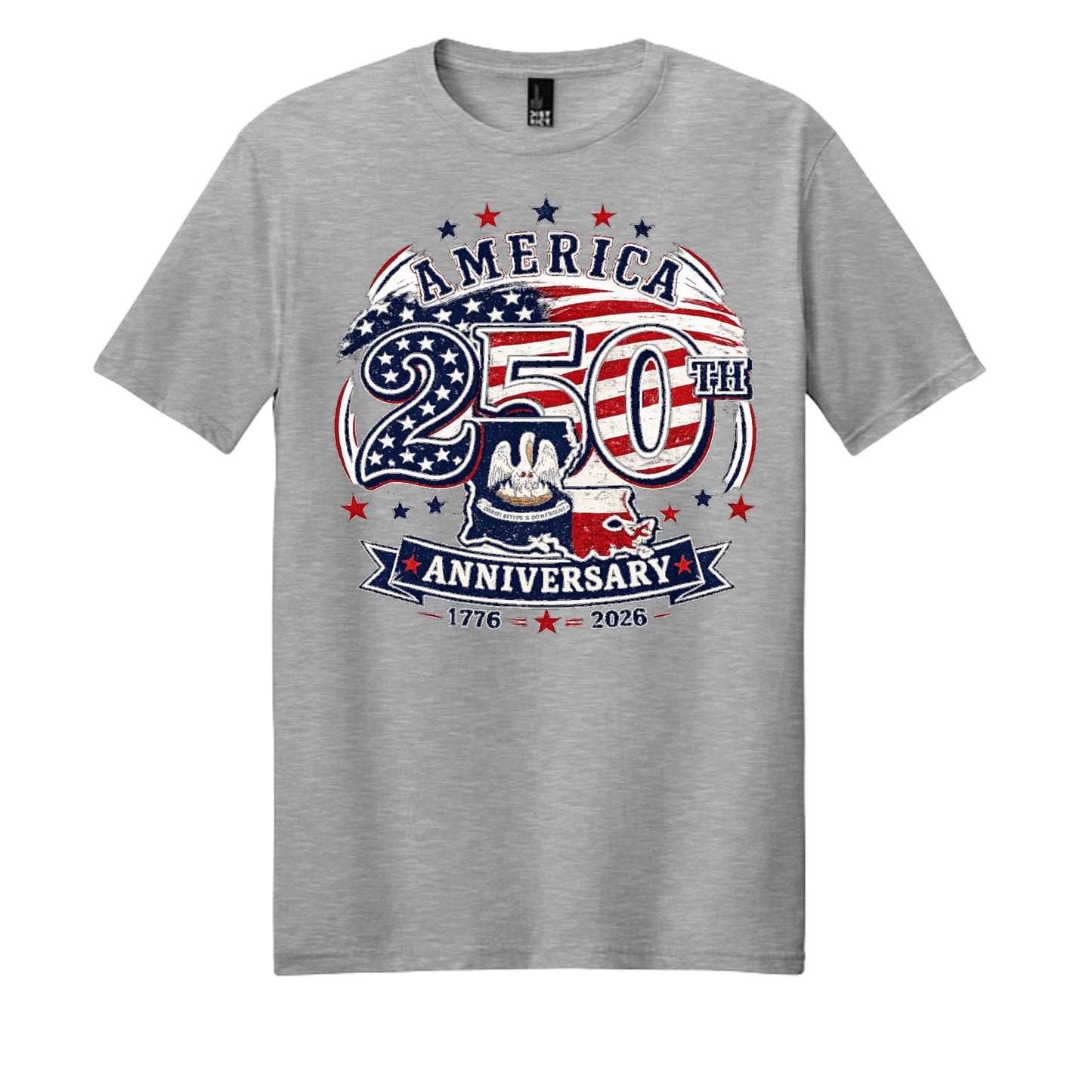 Light Heather Grey - DM108 - FRONT